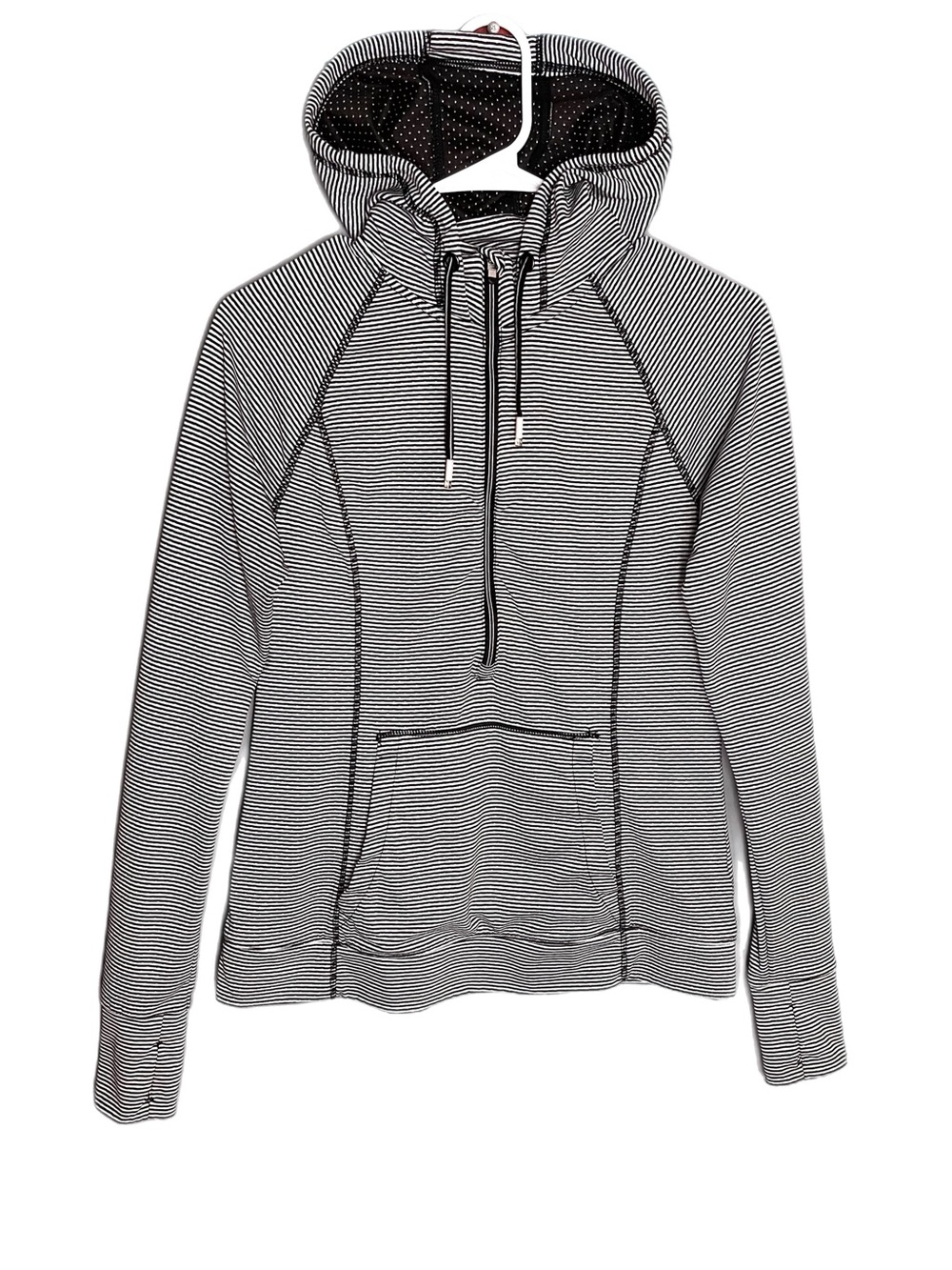 Tangerine 1/4 Zip Hoodie Sweatshirt Women’s Size Medium